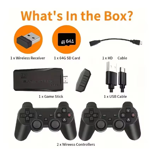 TV Game Stick RETRO Konzola – Preko 20.000 Igrica