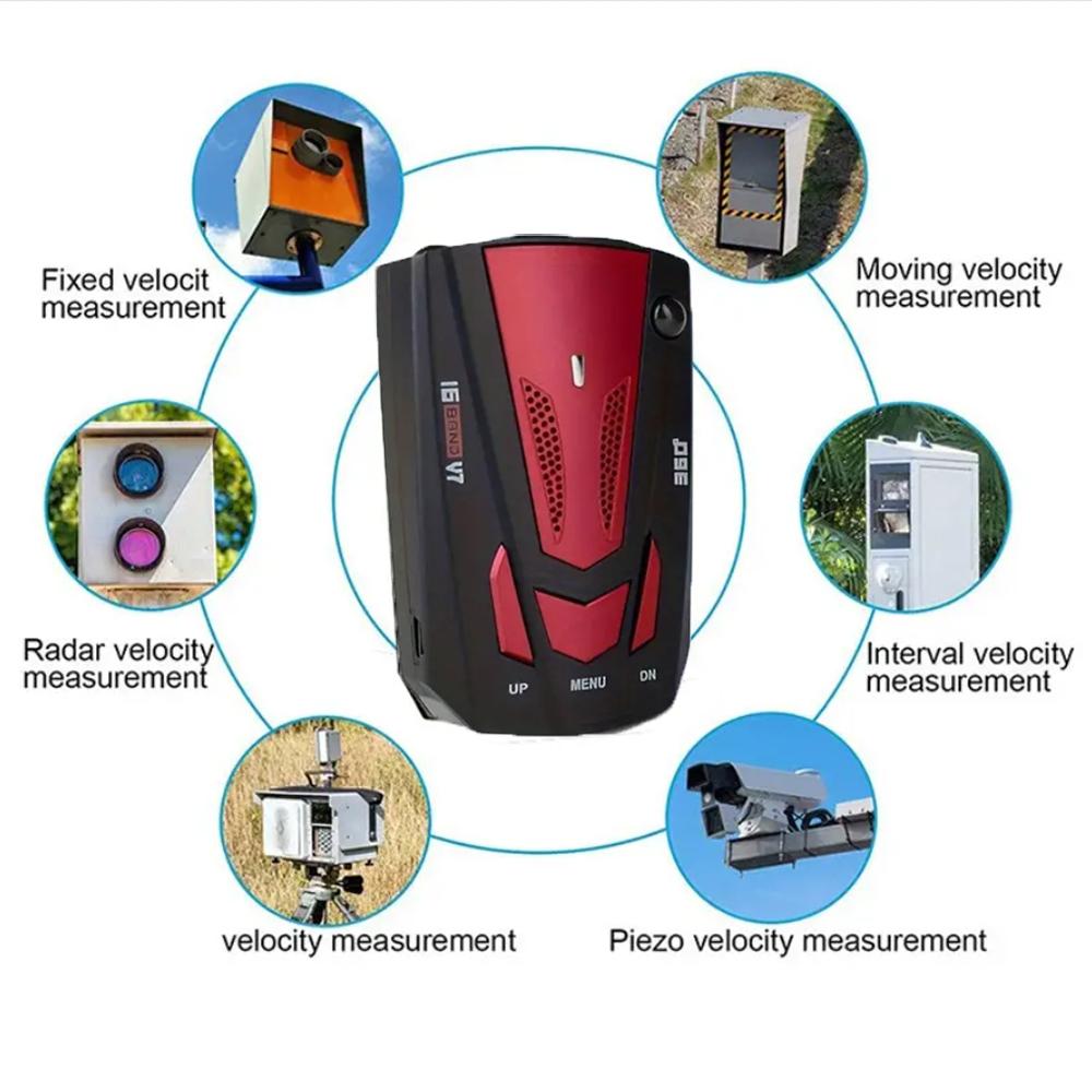 Radar Detektor V7 - 360° Detekcija