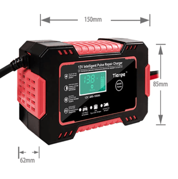 Automatski Punjač za Akumulator - 12V - 6A