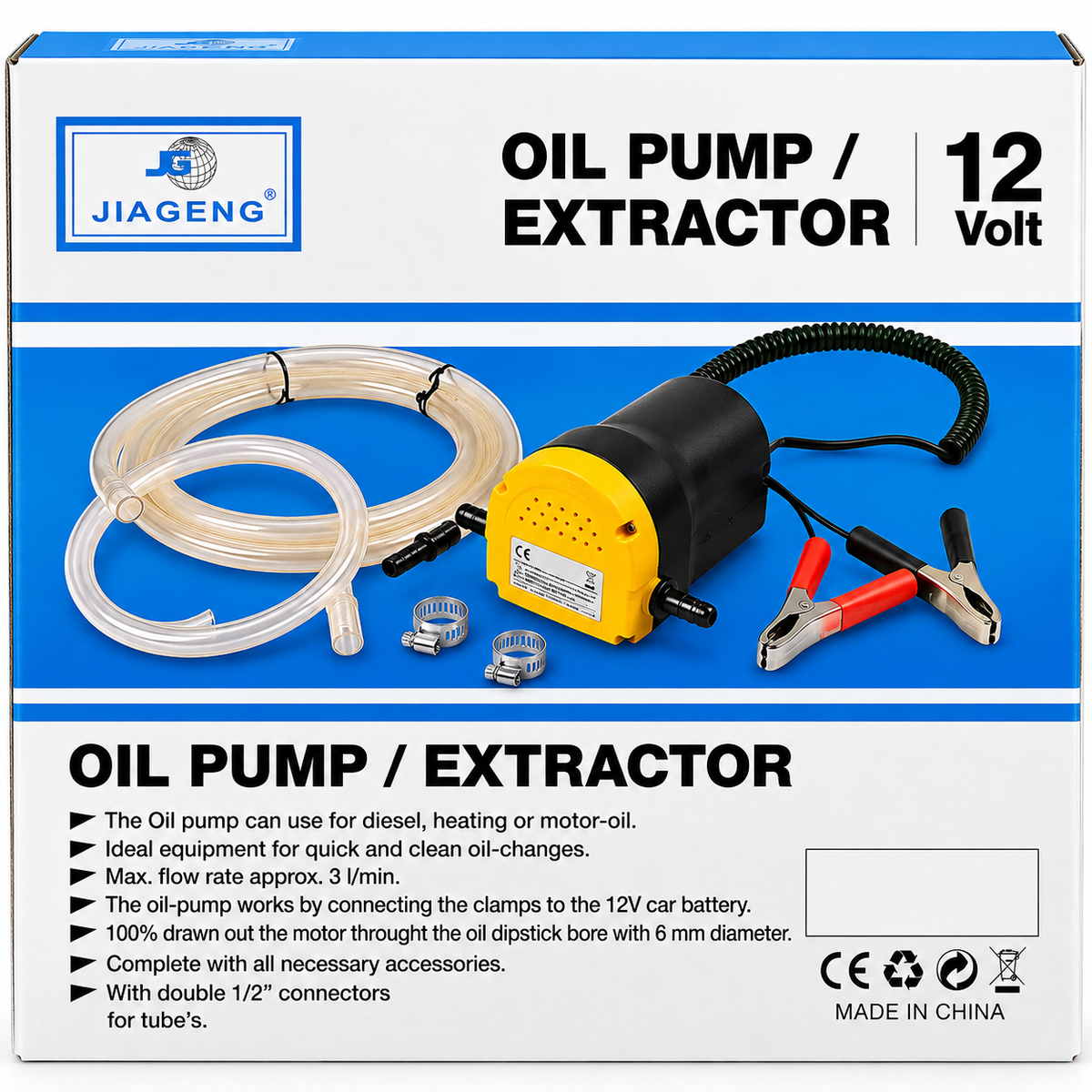 Električna Pumpa za Izvlačenje Ulja 12V