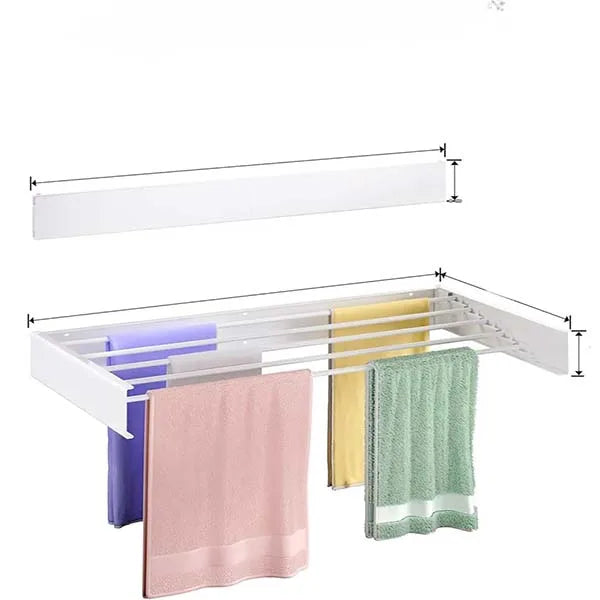 Sklopiva Zidna Sušilica za Veš na Razvlačenje