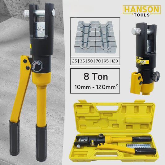 Hanson hidraulična klešta 10-120mm2 8T