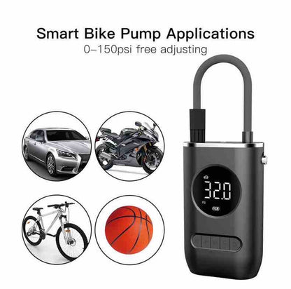 Prenosiva Digitalna Mini Pumpa 150 PSI – Punjiva