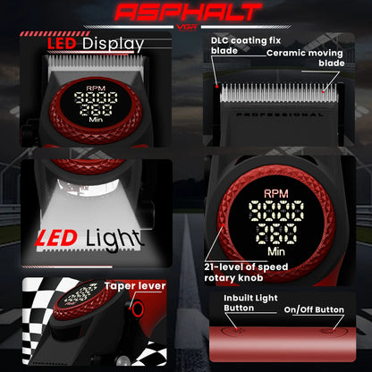 VGR - 001 Profesionalna Bežična Mašinica za Šišanje - Premium Model