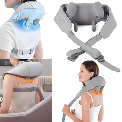 Masažer za vrat i ramena sa grejačem