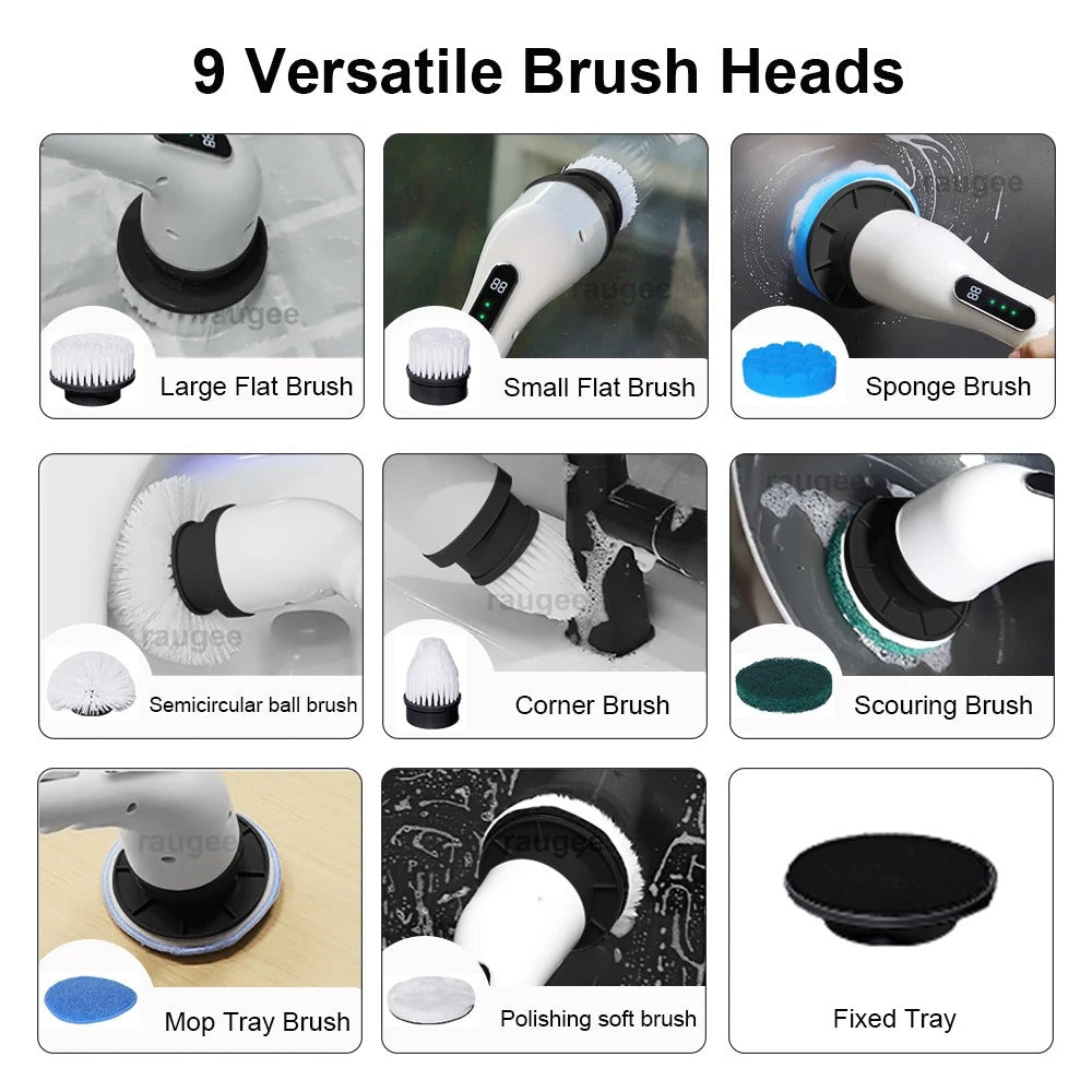 9u1 električna rotirajuća četka za čišćenje