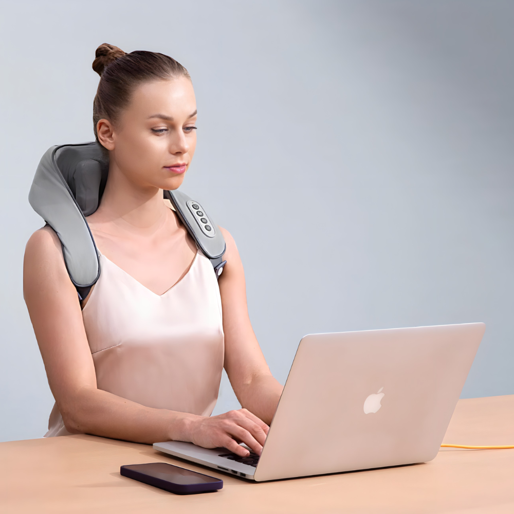 Masažer za vrat i ramena sa grejačem