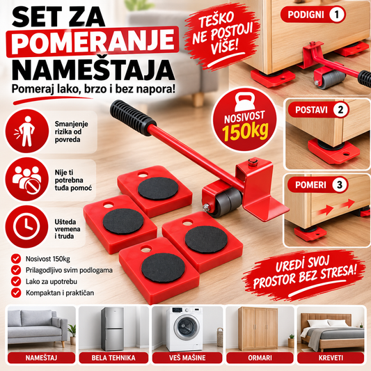 Set za Pomeranje Nameštaja