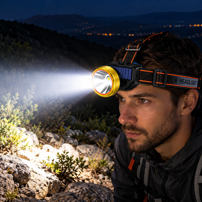 LED Čeona Lampa sa Solarnim i USB Punjenjem