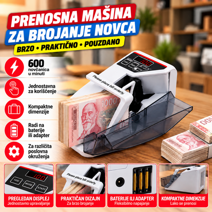 Prenosna Mašina za Brojanje Novca