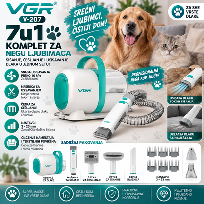 Grooming Set 7u1 Vgr V-207