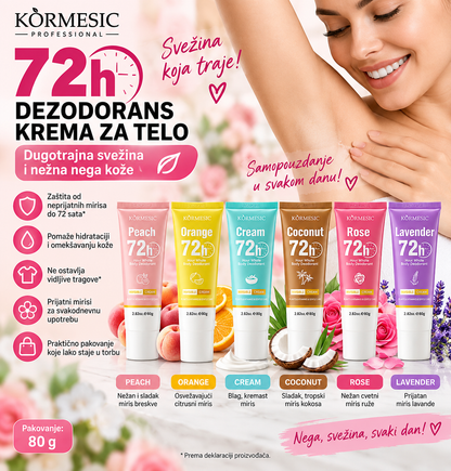 72h Dezodorans Krema za Telo – 80 g