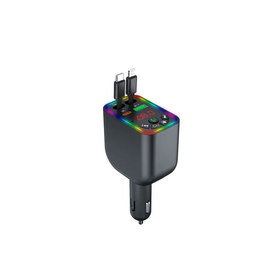 4u1 Auto FM Transmiter i Brzi Punjač 120W