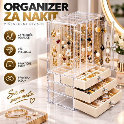 Višeslojni Organizer za Nakit