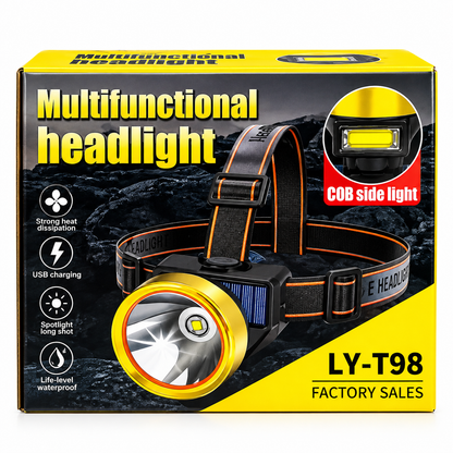 LED Čeona Lampa sa Solarnim i USB Punjenjem
