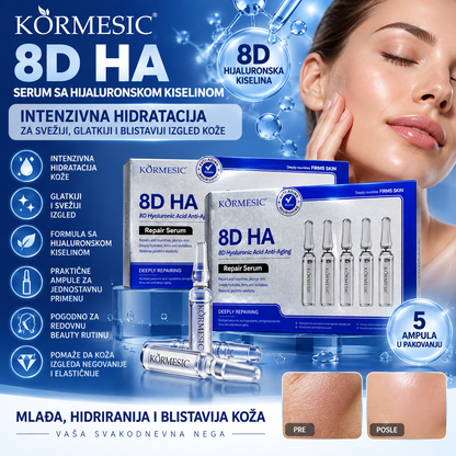 8D HA Serum sa Hijaluronskom Kiselinom – Ampule za Lice