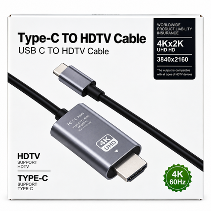 USB-C na HDMI Kabl 4K 60Hz – 2 Metra