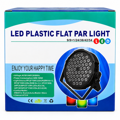 LED PAR Reflektor 54 LED za Svetlosne Efekte