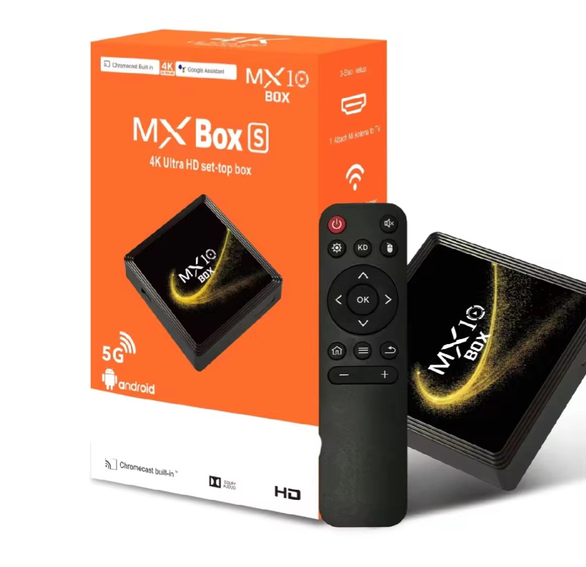 Smart TV Box MX10 pro 4k Ultra HD