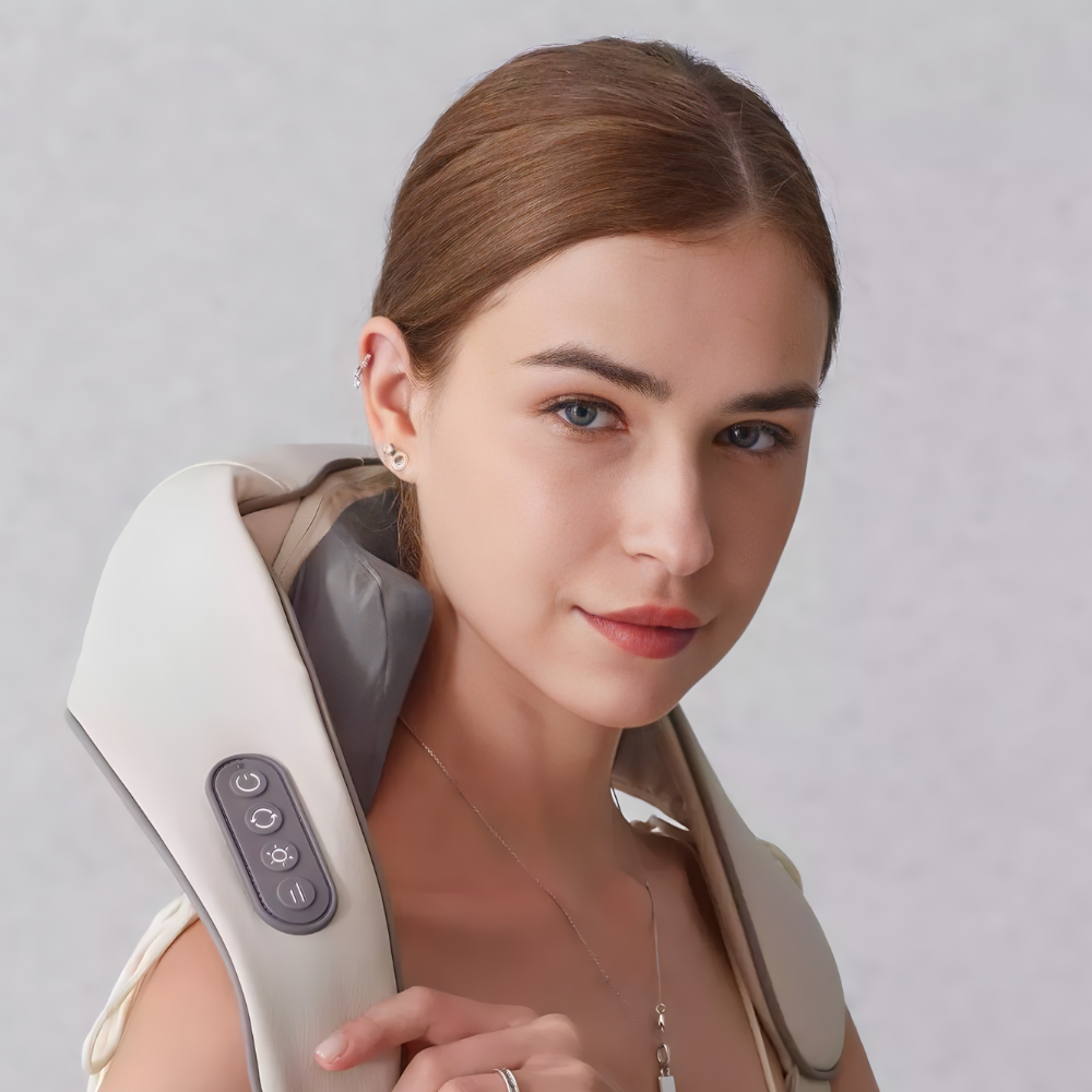 Masažer za vrat i ramena sa grejačem