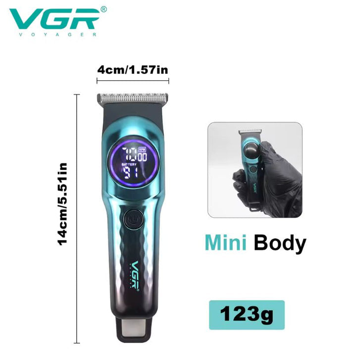 VGR - 966 Profesionalni Bežični Trimer sa LED Ekranom