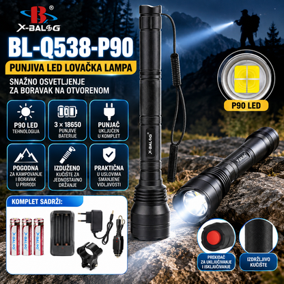 Punjiva LED Lovačka Lampa BL-Q538-P90