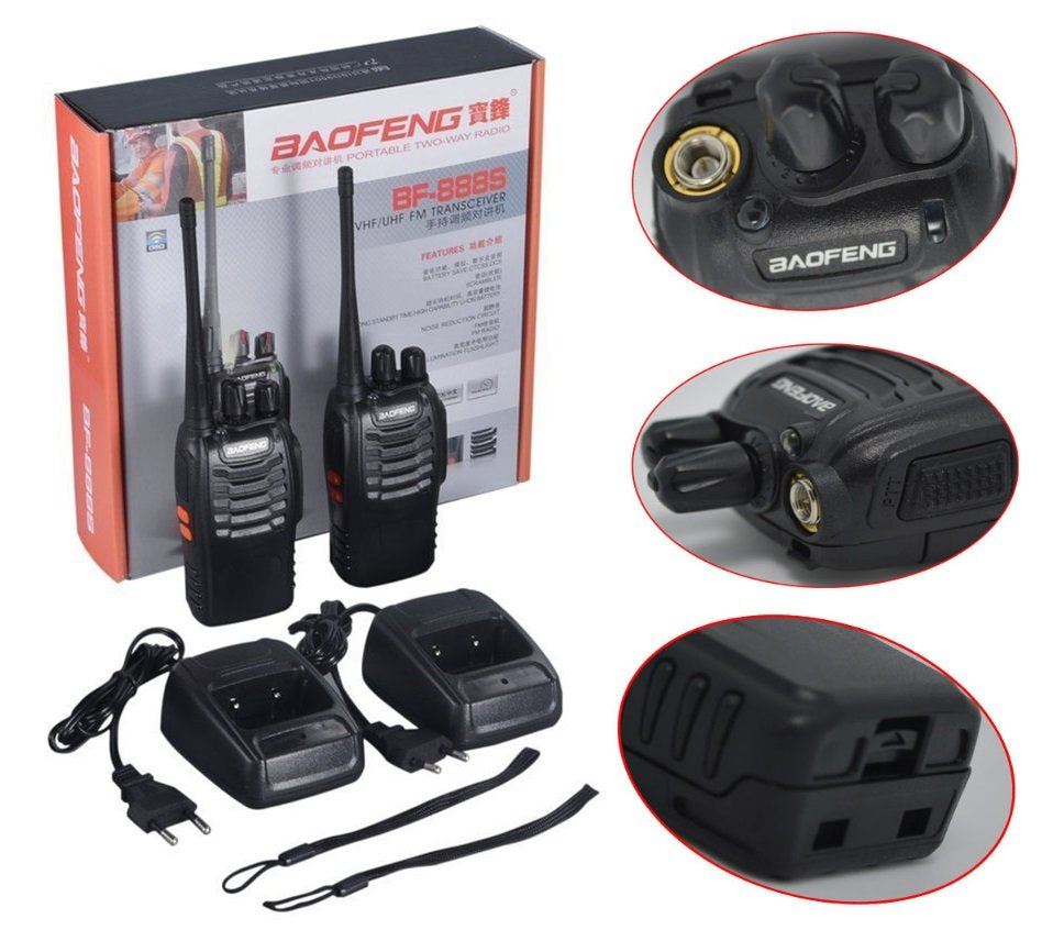 Baofeng BF-888S Set 2 Voki-Tokija sa Punjačima