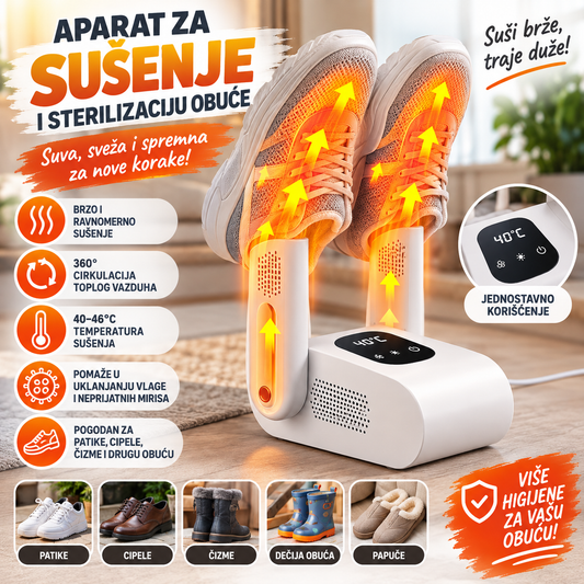Aparat za Sušenje i Sterilizaciju Obuće