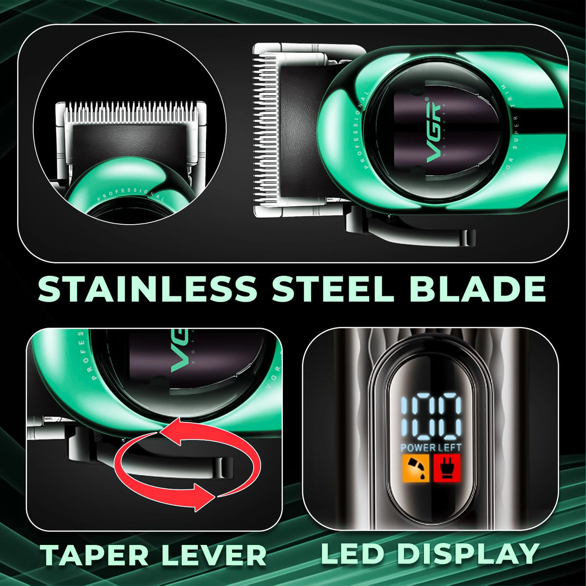 VGR V - 166 Profesionalna Mašinica za Šišanje