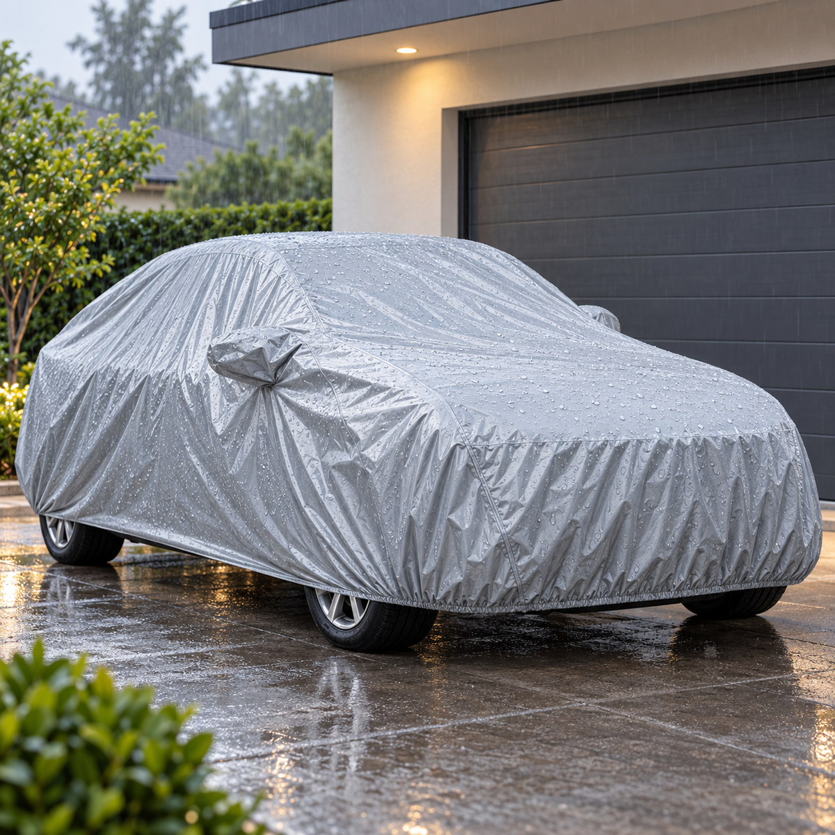 Zaštitna Cerada za Automobil – Vodootporna PEVA Navlaka