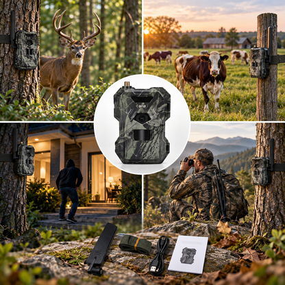 Lovna Kamera HC-880 Pro 4G – 4K, Noćni Vid i WiFi APP