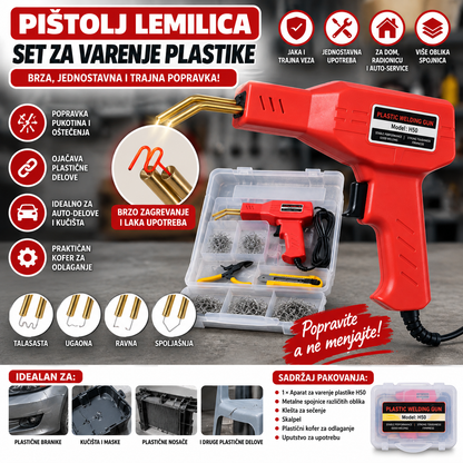 Pištolj Lemilica Set za Varenje Plastike