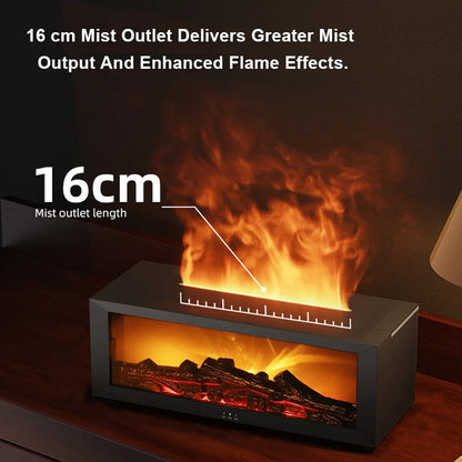 Aroma Difuzer sa Efektom Kamina i LED Plamenom