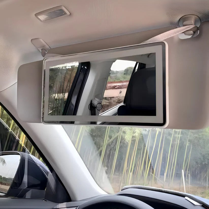 LED ogledalo za šminkanje u autu