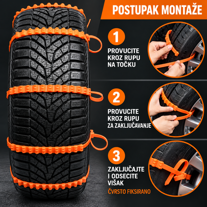 Univerzalne Vezice za Sneg – Set od 10 Komada!