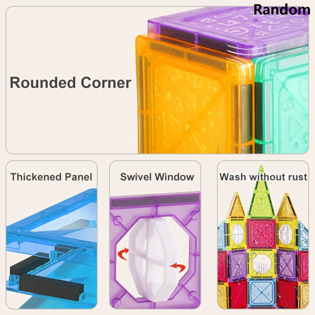 3D magnetne kocke za razvijanje dečije kreativnosti