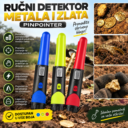 Ručni Detektor Metala i Zlata – Pinpointer