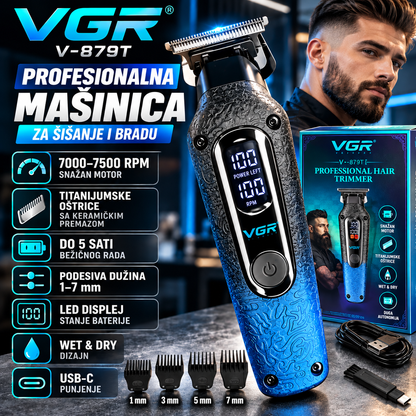 VGR V - 879T Profesionalna Mašinica za Šišanje i Brijanje