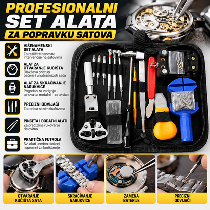 Profesionalni Set Alata za Popravku Satova