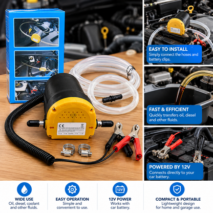 Električna Pumpa za Izvlačenje Ulja 12V