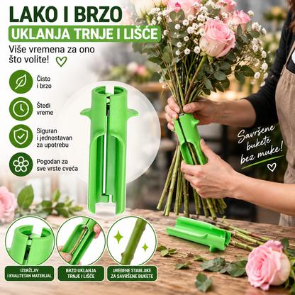Alat za Skidanje Trnja i Lišća sa Stabljika – Rose Thorn Stripper