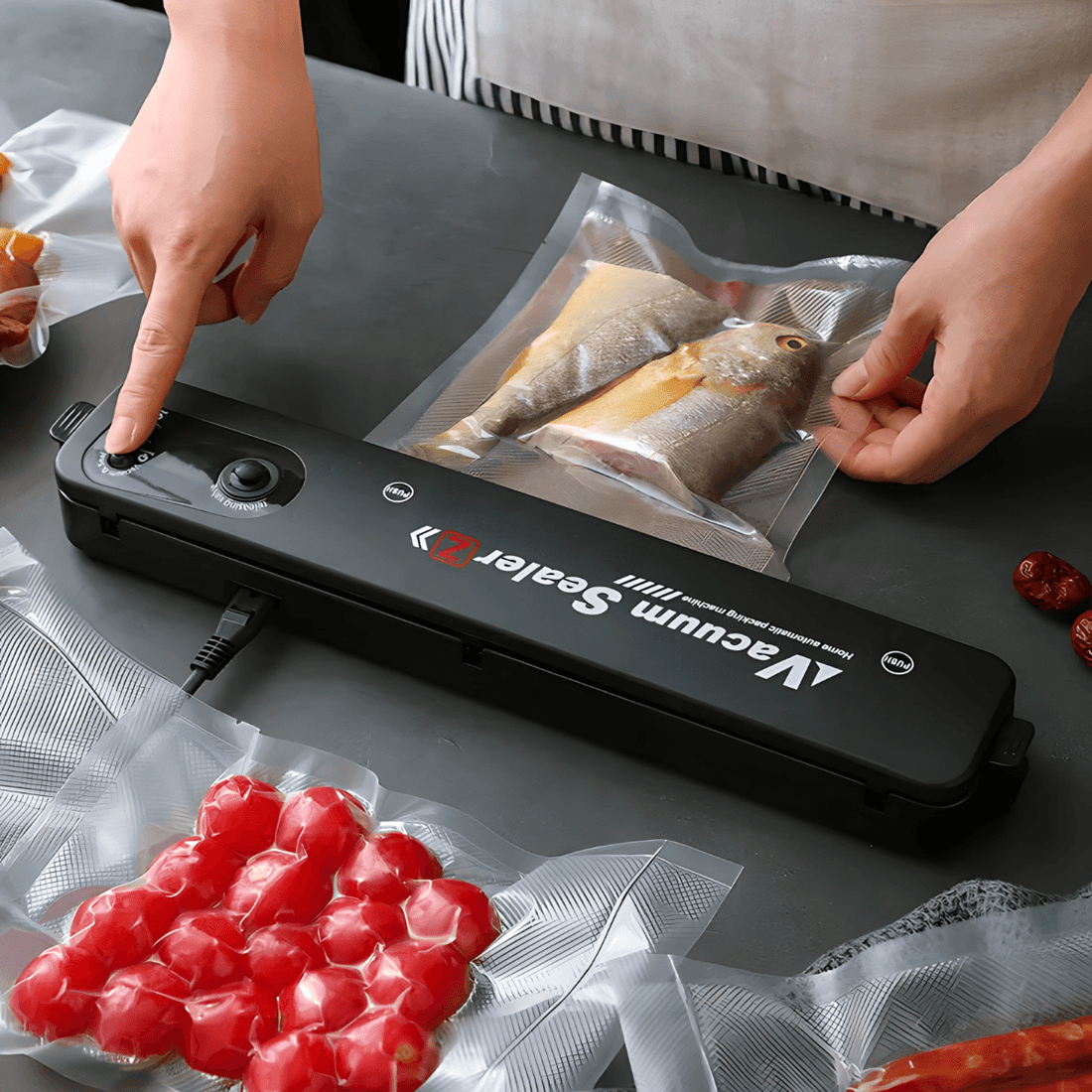 Mašina za vakumiranje hrane + 10 kesa gratis