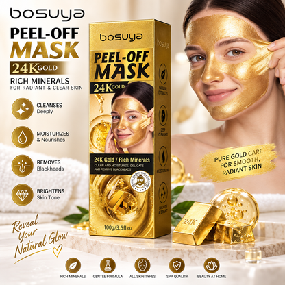 24K Gold Peel-Off Maska za Lice – 100 g