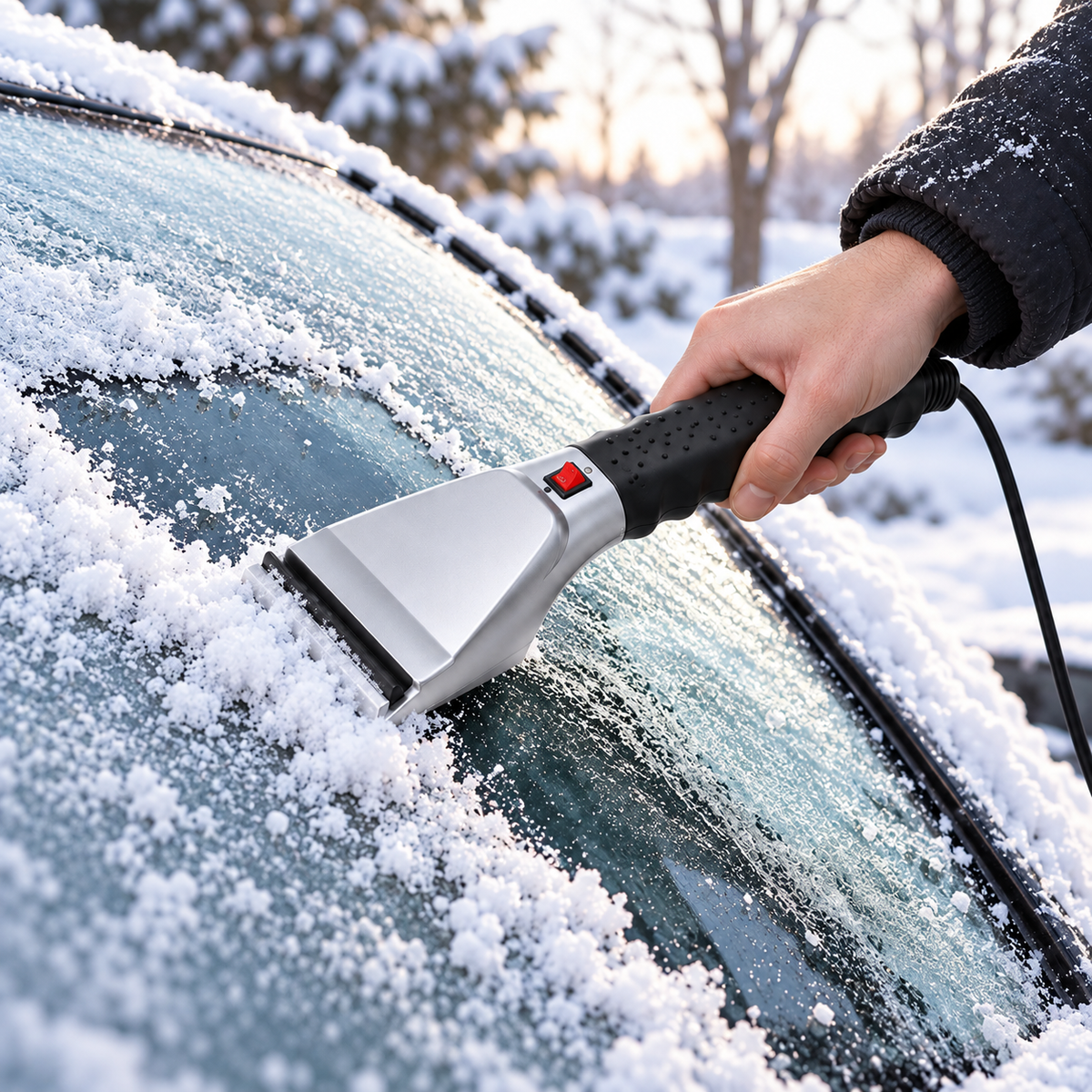 Električni Strugač Leda za Auto 12V