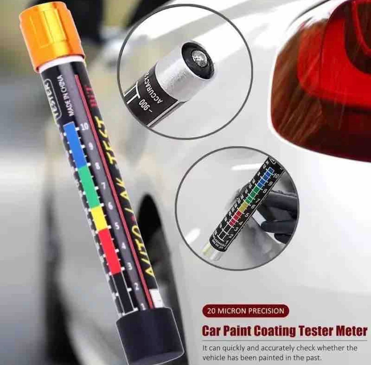 Auto Lak Test – Tester Debljine Boje i Gita na Automobilu