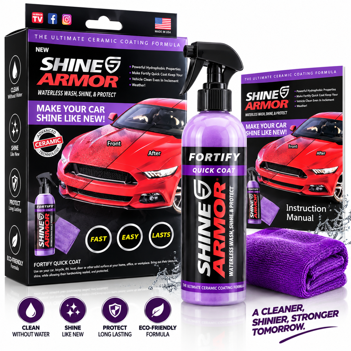Shine Armor Keramička Zaštita i Sjaj za Auto