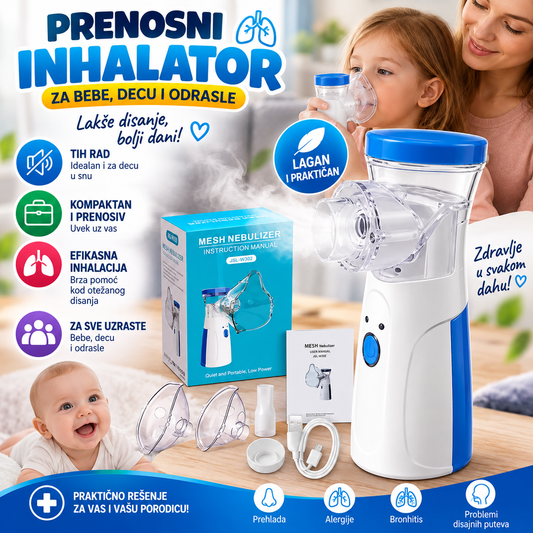 Prenosni inhalator za bebe,decu i odrasle