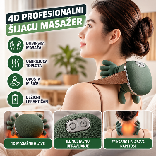 4D Profesionalni Šijacu Masažer