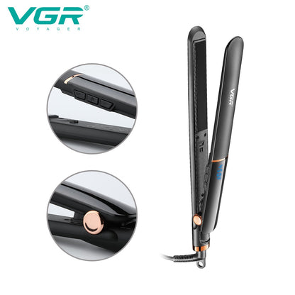 Profesionalna Presa za Kosu VGR V-515 sa LED Displejem i 7 Nivoa Temperature