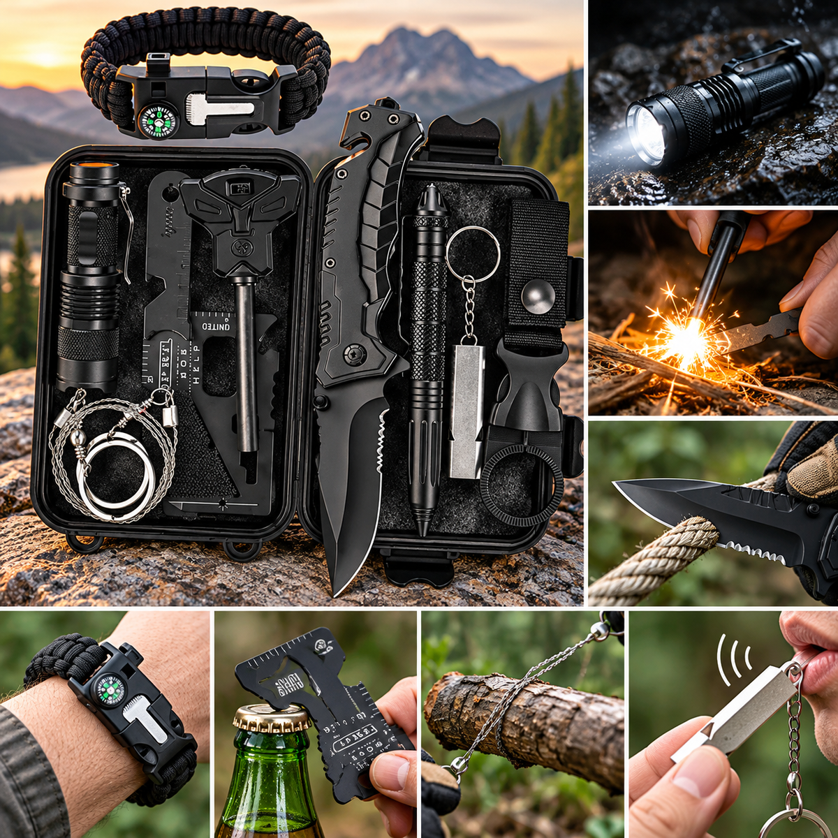 Survival Set za Preživljavanje u Prirodi